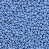 10/0 Preciosa Seed Beads Dyed Blue Chalk Solgel